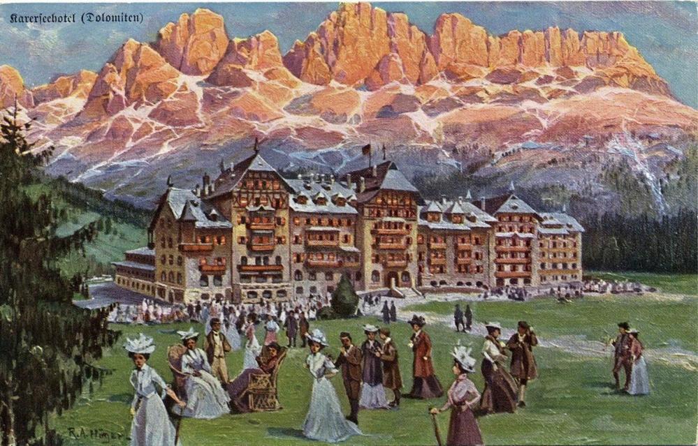 Residence Grand Hotel Carezza نوفا ليفانتي المظهر الخارجي الصورة